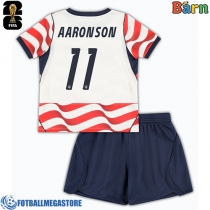 Fotballdrakt Barn Forente stater Brenden Aaronson #11 Hjemmedraktsett VM 2026 Kortermet (+ Korte bukser)